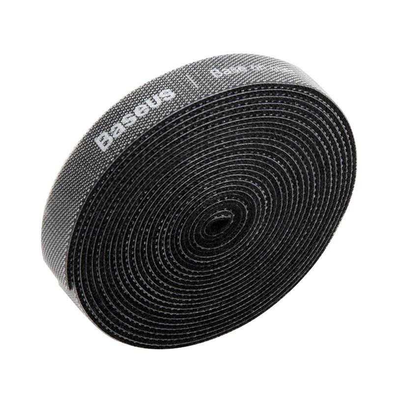Baseus Tool Straps Velcro Rainbow Circle 3M Black (ACMGT-F01)