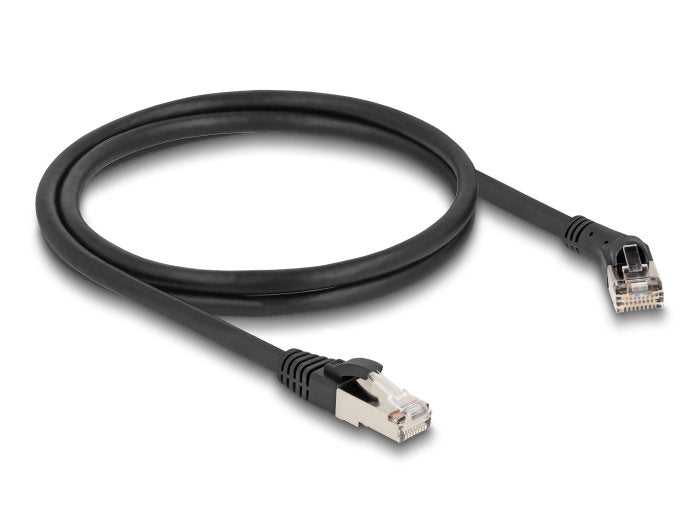 Delock RJ45 Network Cable CAT.8.1 S/FTP Male 45° Nach Rechts Angular