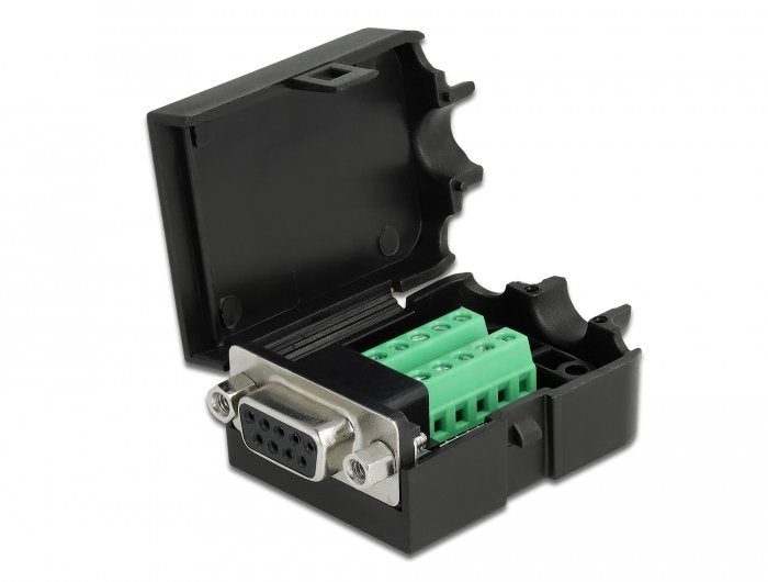 Delock 66265 Adapter Sub-d 9 Pin Female a Terminalblock 10 Pin