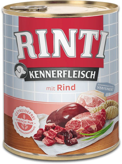 Rinti Kennerfleisch Beef - Comida Húmeda Perros - 800G — image 1
