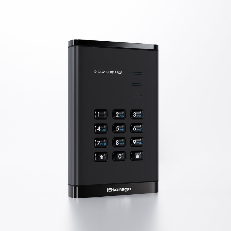 Istorage Diskashur PRO3 HDD 256-BIT 2TB Fips 140-3 Level 3