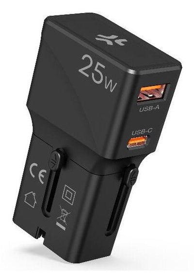 Celly Charger MULTIPLUGSL25W Dispositivo Mobile Phone Headphones Smartphone, Tableta Black Power Alterna Charg — image 1