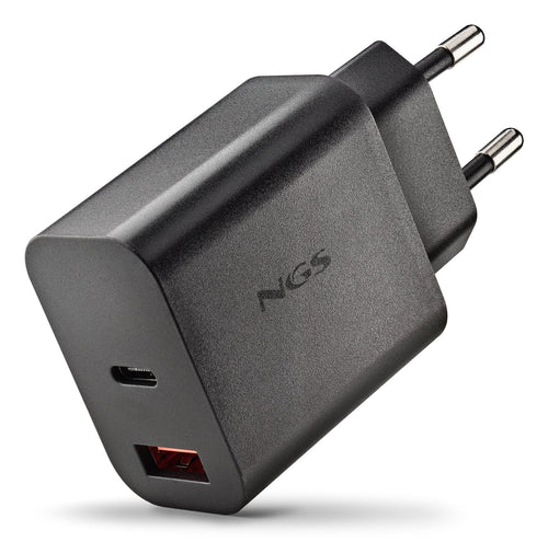 Ngs Wall Charger GaN Era 30W 1x USB Type-c 1x USB 30W — image 1