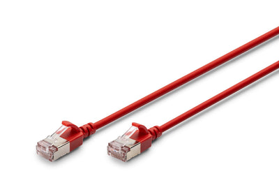 Digitus Network Cable CAT.6A F FTP Slim 5,00M Red — image 1