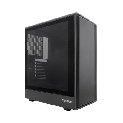 Coolbox Box ATX GA700 Darkside GPU Max. 315MM Glass Tempered Liquida 240MM USB-C Black — image 1