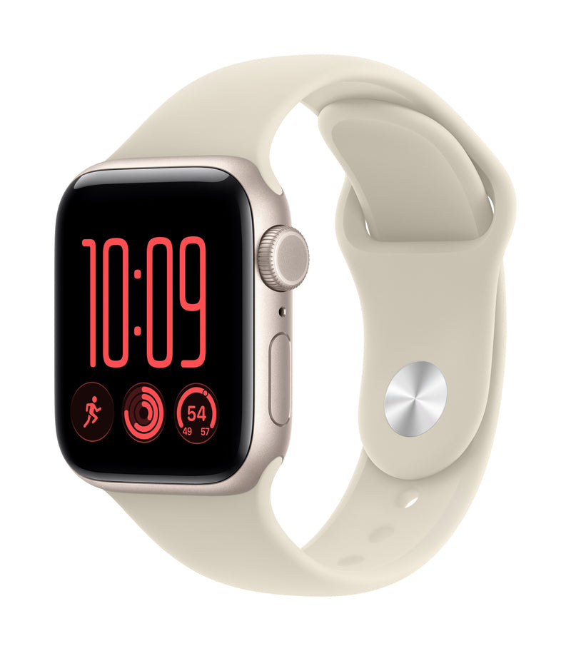 Apple Watch Se 3 GPS + Cellular 40MM Starlight Aluminium Case With Sand Sport Band - M L