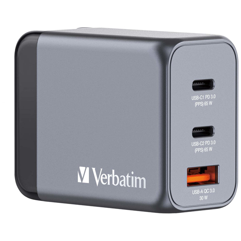 Verbatim Wall Charger Universal GNC-65 2x USB Type-c 1x USB 65W