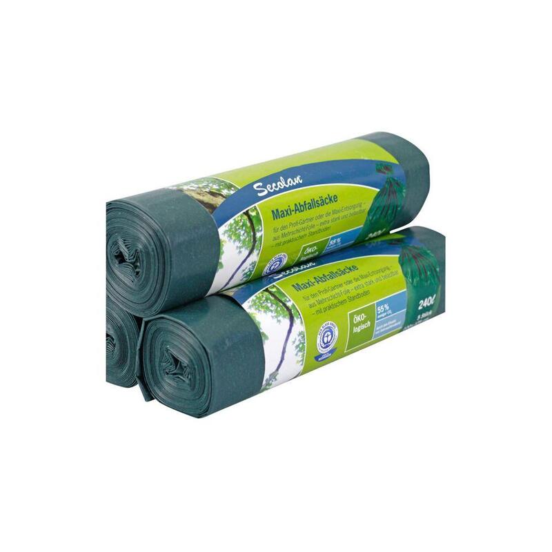 Secolan 1X5 Bags Basura Maxi 240 L Green / Black