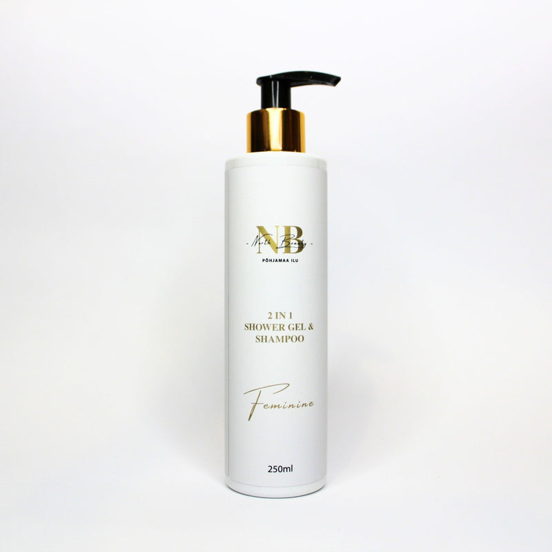 2-in-1 Shower Gel & Shampoo for Women, 250ml