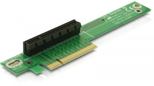 Delock Card Elevadora Pci Express X8 90° Izquierda Angular