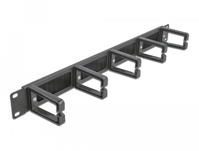 Delock 19 Organiser Cables Power Strip Brush 5 Stand 1 He Black