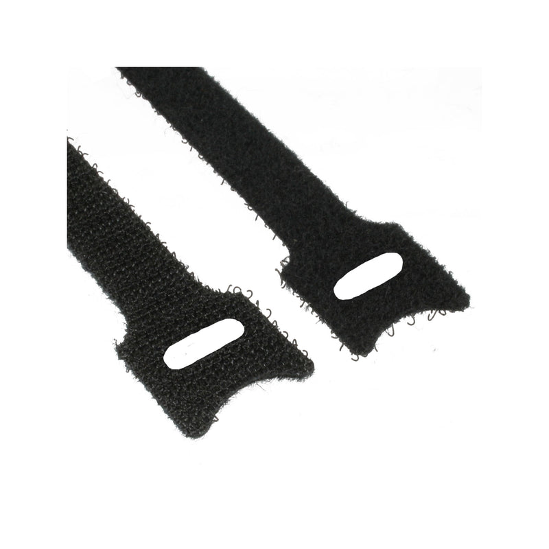Inline Straps Closure Velcro 12X240MM 10 Units Black