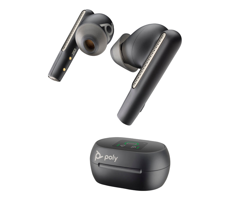 Poly Voyager Free 60 + Uc Auriculares Inalámbrico USB Tipo-c Bluetooth Negro