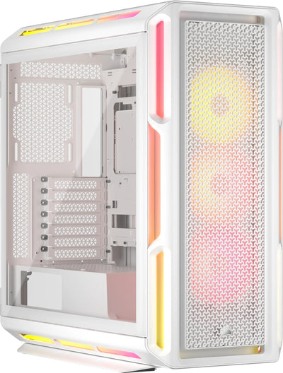 Corsair Box 5000T Lx RGB Tempered Glass Mid-tower Case White CC-9011299-WW — image 1