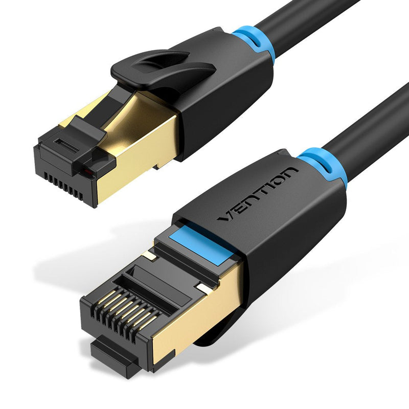 Vention Network Cable RJ45 SFTP Ikabn CAT.8 15M Black