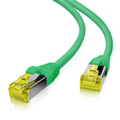 Helos Ultra Flex Network Cable S/FTP CAT.6A Tpe Green 25,0M — image 1