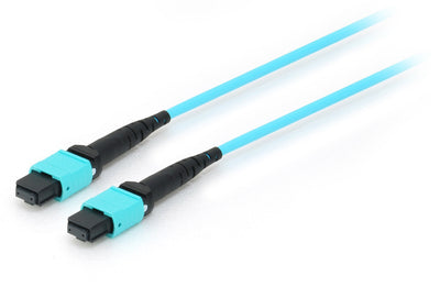 Equip 25555707 Cable Fibre Optic 15M Mtp OM4 Cyan — image 1