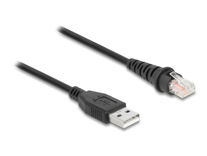 Delock 90611 Cable Scanner Code Barcodes RJ50 a USB 2.0 Tipo-a 2M