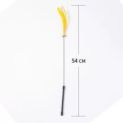 Dogtail Grass Teaser Wand Long-handled Cat Toy Pet Supplies