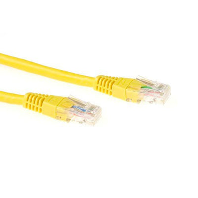 Yellow 7 Meter Lszh U UTP CAT.6 Patch Cable With RJ45 Connectors — image 1