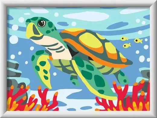 Ravensburger Creart - Tortuga Marina, Pintura 23993