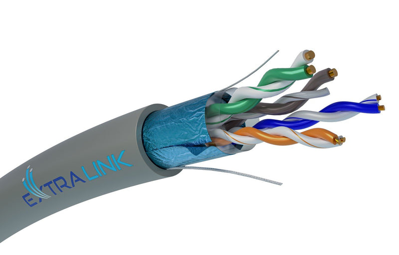 Extralink EX.18259 Network Cable Grey 305M CAT.5E F/UTP (FTP)