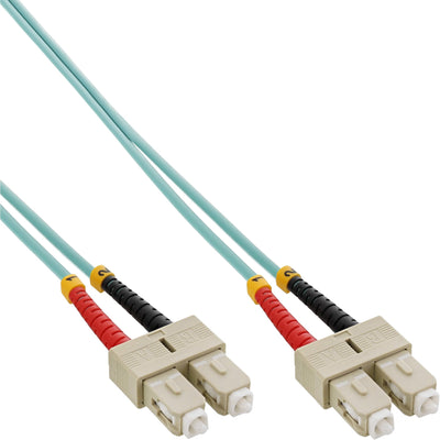 Inline Cable Dúplex Fibre Optic Sc/Sc 50/125?M OM3 3M — image 1