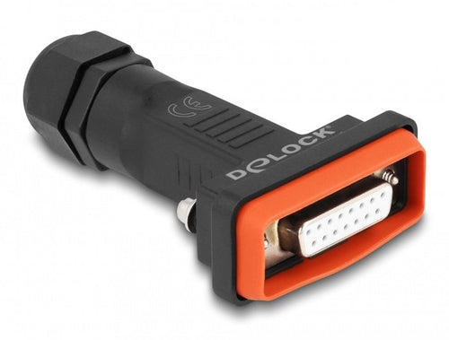 D-sub 15 Pin Connector Female With Housing IP67 Resistant Water — image 1