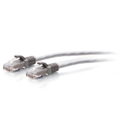 C2G 2FT (0.6M) CAT.6A Snagless Unshielded (UTP) Slim Ethernet Network Patch Cable Gray Cable Interconexión RJ- — image 1