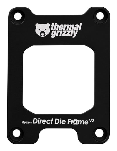 Thermal Grizzly AMD Ryzen 7000 V2 Direct Die Frame, Assembly/Assembly Black AMD AM5 TG-DDF-R7000-V2 — image 1
