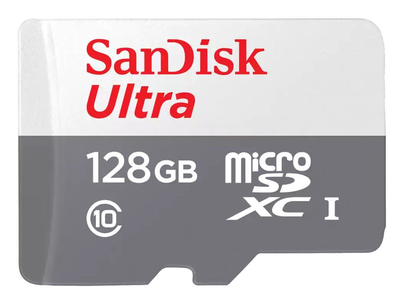SanDisk Ultra Memory Card 128GB Microsdxc Class 10 (SDSQUNR-128G-GN3MN)