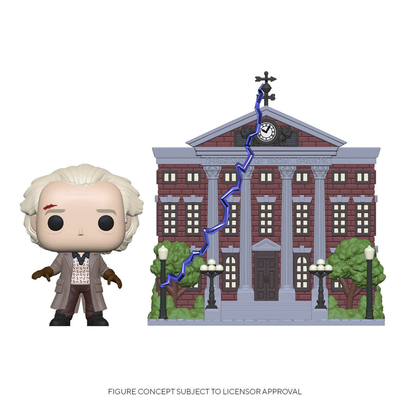 Figura Pop Back To The Future Doc Con Clock Tower