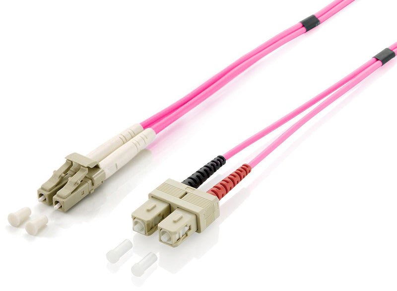 Equip 255539 Cable Fibre Optic 0,5M OM4 Lc Sc Violet