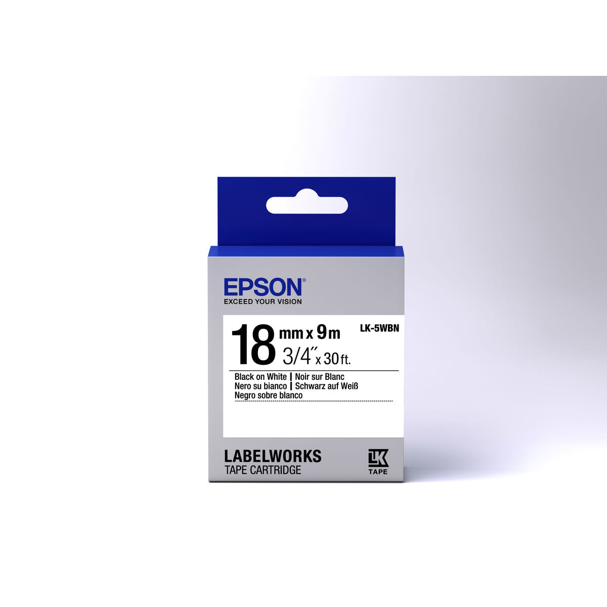 Epson Printer Labels Epson C53S655006 Black Black/White