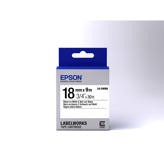 Epson Printer Labels Epson C53S655006 Black Black/White