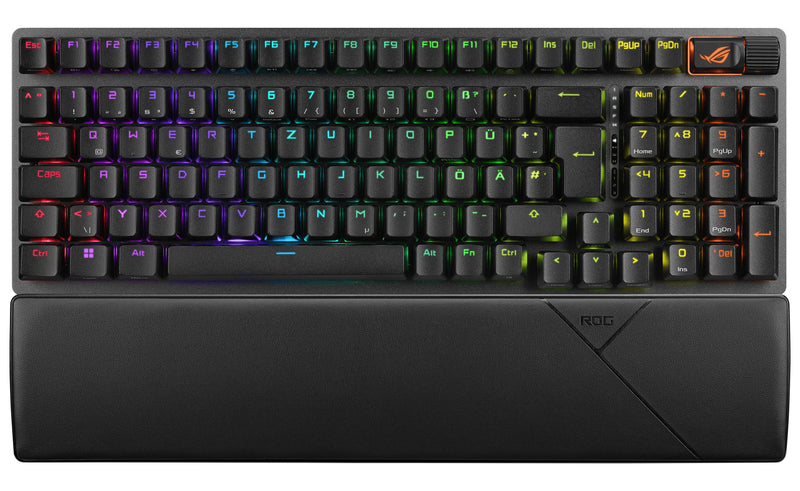 ASUS Keyboard German Rog Strix Scope Ii 96 Wireless USB + RF Wireless + Bluetooth Qwertz Black