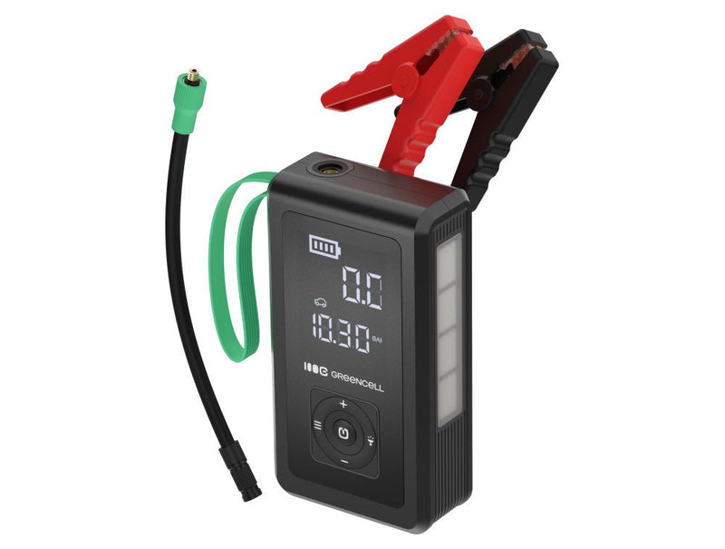 Green Cell CJSGC03 Battery External Ión Litio 8000MAH Black Green Claro