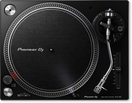Pioneer Tocadiscos PLX-500 Tracción Directa Dj Black — image 1