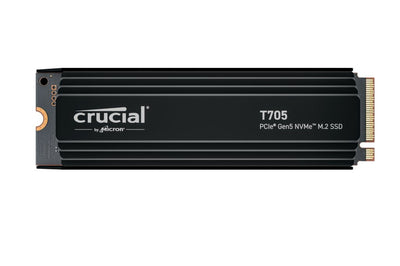 Crucial SSD M.2 T705 With Heatsink 1TB PCIE GEN5 NVMe — image 1