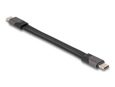 Delock USB 40Gbps Fpc Cable Flat USB Type-c™ a USB Type-c™ 15CM PD 3.0 100W E-marker — image 1