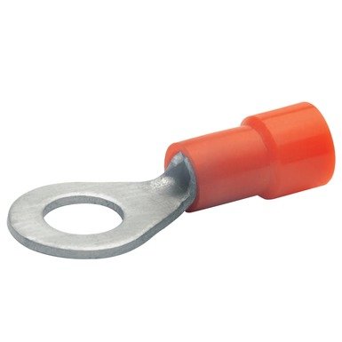 Klauke 6206, Ring-terminal, Recto, Red Cobre, 1MM², 0,5MM²