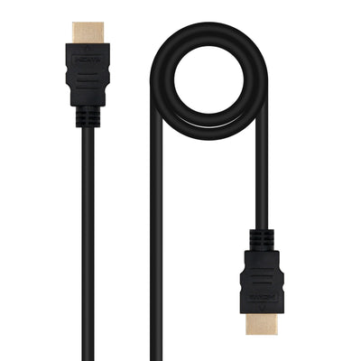Nanocable HDMI Cable V2.0 Male a HDMI V2.0 Male 2M - 4K@60HZ 18Gbps - Black — image 1