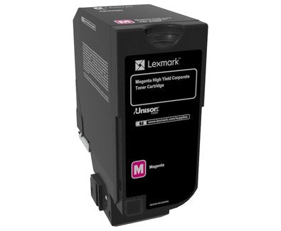 Lexmark Genuine Toner High Yield Magenta Lccp, Lexmark CS725DE, CS725DTE