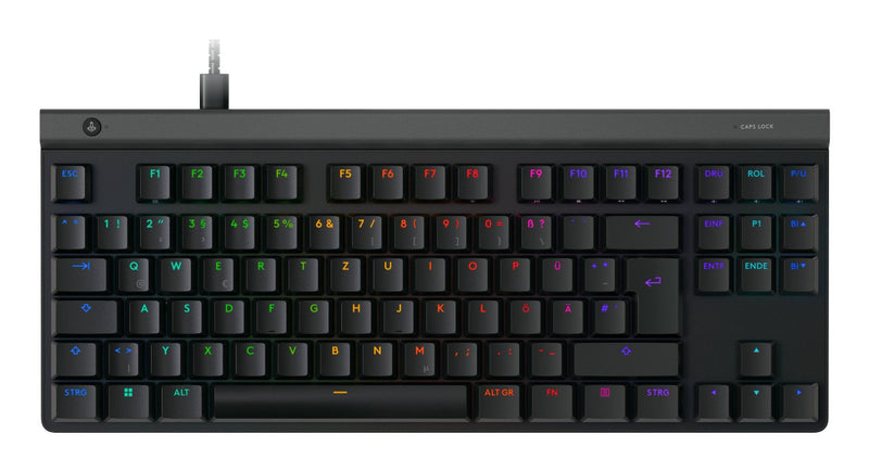 Logitech Keyboard German G G515 USB Qwertz Black