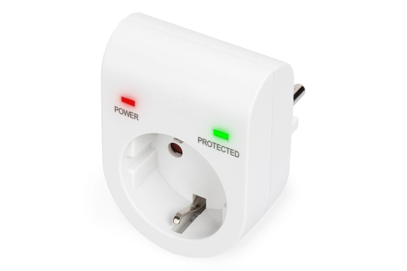Digitus Plug With Protection Contra Sobrecargas White