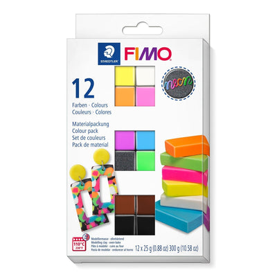 Staedtler 8013 C12-3 Fimo Effect Colour Pack - Arcilla Polimérica Modelar Secado Horno — image 1