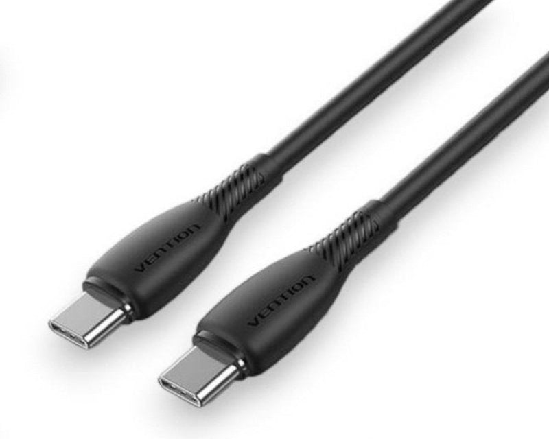 Vention USB Cable 2.0 Type-c Trwbh USB Type-c Male USB Type-c Male Up To 100W 480Mbps 2M Black