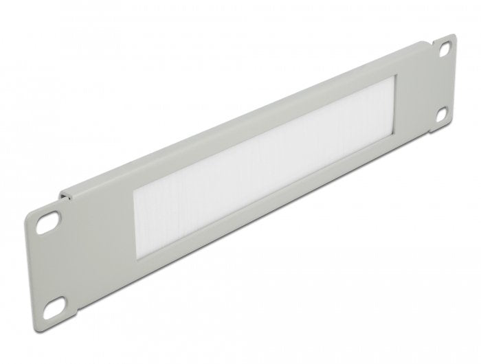 Delock 10 Escobilla Gestión Cable 1 U Grey