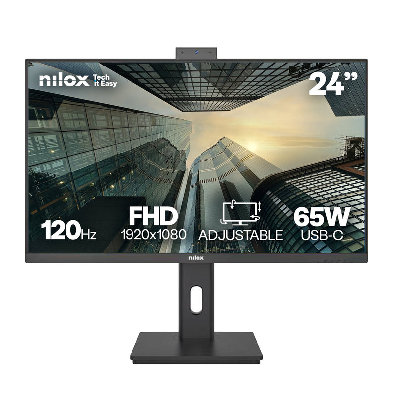 Nilox Monitor NXM24RWEB0265 24 1920 X 1080 Pixels Full HD LED Negro NXM24RWEB0265