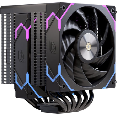Einarex Refrigerador CPU Multizocalo Ventus V300 120MM RGB Ventilad Double Black — image 1